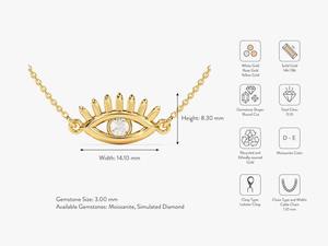 Collar clásico hecho a mano, joyería de plata 925 sólida para mujer, collar de estilo bohemio de topacio blanco de Plata de Ley 925 - Product Image 2