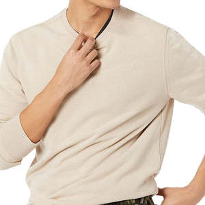 Sudadera de Manga Larga para Hombre, Color Sólido Personalizado para Exportación, Precio Directo de Fábrica, Cómoda, Lisa, al por Mayor, Unisex - Product Image 3