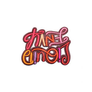 Parche bordado de venta directa de fábrica Parche bordado de tela de sarga de fabricación profesional de calidad superior - Product Image 5