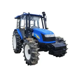 Aire acondicionado usado y New Holland T1104 Original 110hp Tractor de precio razonable a la venta a precios baratos en Europa