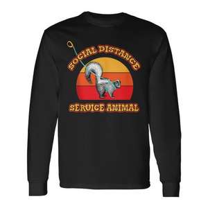 T-shirt à manches longues pour animal de compagnie, vêtement promotionnel pour la distanciation sociale - Product Image 1