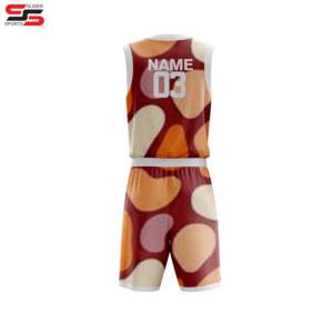 Design unique personnalisé uniforme de basket-ball de haute qualité hommes séchage rapide vente en gros vêtements de sport uniforme de basket-ball - Product Image 2