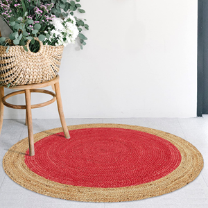 Tapis tissé à la main en jute naturel pour salon chambre couloir chambre hôtel et bureau hôtel tapis noué à la main en gros - Product Image 2