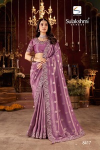 Viscose Jacquard Silk <b>Designer</b> Work Saree Collection Full <b>Catalog</b> available at wholesale rate, <b>Designer</b> saree collection. - Product Image 5