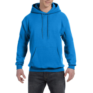Parfait pour les sweats à manches longues en plein air Logo imprimé personnalisé classique unisexe léger et durable sweats à capuche en coton pour hommes - Product Image 1