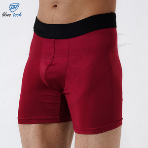 กางเกงบ็อกเซอร์ชายเอวกลาง ระบายอากาศได้ดี ผลิตจากผ้าฝ้ายและใยไผ่คุณภาพสูง รับสกรีนโลโก้ แห้งเร็ว - Product Image 4