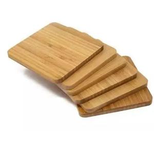 Posavasos de té con acabado personalizado para artículos de cocina, Juego de 4 posavasos de forma redonda con diseño personalizado - Product Image 2