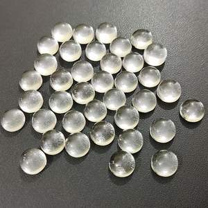 Cristal Natural, Cabujón Redondo de 9x9 mm, Todos los Tamaños Disponibles, Parte Posterior Plana, Piedra para Fabricación de Joyas, Gemas Sueltas - Product Image 5