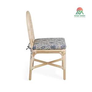 Sillones de ratán natural al por mayor, respaldo alto, estructura de ratán resistente, sillones decorativos de ratán para sala de estar, comedor - Product Image 2