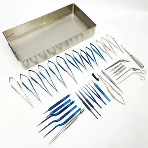 Juego de herramientas de pinzas y tijeras SCR Neuro, fuente de alimentación Manual de Material de acero inoxidable que cumple con el estándar de seguridad MOL - Product Image 2