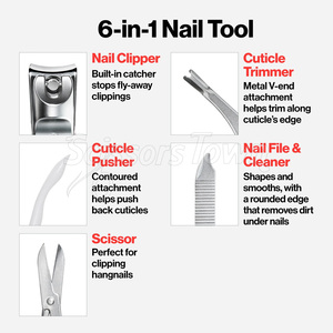 Coupe-ongles robuste avec marque personnalisée et lame incurvée pour ongles épais et durs - Product Image 3