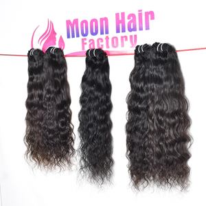 Paquets de cheveux humains bruts à cuticule alignée Fournisseurs indiens de gros ondulés et livraison aux États-Unis Extensions naturelles disponibles à la vente - Product Image 5