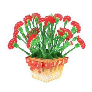 กระดาษช่อดอกไม้ประดิษฐ์ของที่ระลึกงานคราฟต์ดอกไม้กระดาษของขวัญงานหัตถกรรมดอกทิวลิปผู้ผลิตจากเวียดนาม - Product Image 5