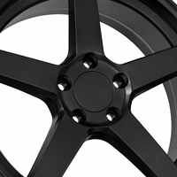 Rines de Aleación de Aluminio Forjado Monobloque Personalizados de 20-24 Pulgadas con Cara Mecanizada para X5M X6M GLE63 GLS63, Rines de Lujo para SUV, Minicargadora