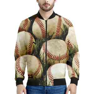 Moda universidad béisbol gráfico chaquetas para hombres primavera otoño tendencia manga larga 3D impreso bombardero chaqueta deportes abrigo Tops - Product Image 4