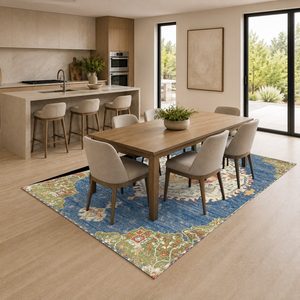 RUGS DEPOT LXDP-0050 Wholesale Grey Silver Contemporary Geometric Digital Printed Machine Washable Chenille Area Rug Non <b>Slip</b> - Product Image 4