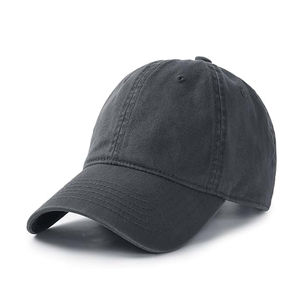 Casquette de baseball en coton délavé et vieilli avec boucle métallique, style unisexe, ajustable, type polo ou trucker - Product Image 6