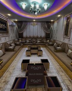Manchester Arabic Majlis Arab Majlis เฟอร์นิเจอร์ Majlis ที่ทันสมัย | การปรับแต่งที่เป็นไปได้ | จัดส่งฟรีทั่วโลก - Product Image 4