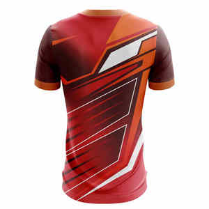 Meilleur t-shirt en coton biologique pour homme Sublimation de coupe régulière, logo personnalisé imprimé sur le devant, design de fitness grande taille avec quantité minimale de commande bas - Product Image 3