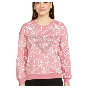 MOQ Sudaderas personalizadas para mujeres Jersey Impreso Tamaños y colores personalizados Sudaderas de sublimación para mujeres - Product Image 5