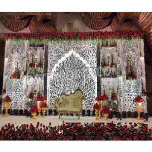 Arabic Theme Designer <b>Mirror</b> Frames Stage Decor Unique Wedding <b>Mirror</b> <b>Panel</b> for Stage Decor Wedding Stage With <b>Mirror</b> <b>Panels</b> - Product Image 1