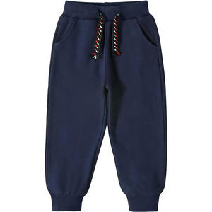 กางเกงซับเหงื่อของผู้ชายผ้าโพลีผ้าคอตตอนผ้าโพลีแบบปรับได้เอวเข้ารูปปรับได้ออกแบบโลโก้ได้ตามต้องการ - Product Image 1