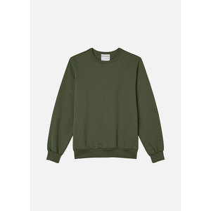 เสื้อสเวตเตอร์คอกลมขนาดใหญ่พิเศษใส่ได้ทั้งชายและหญิงเสื้อสเวตเชิ้ตคอกลมคอกลม400โอเวอร์ไซส์ผ้าคอตตอน100% โอเวอร์ไซส์ - Product Image 5