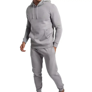 2025 décontracté unisexe XL taille respirant polaire tricoté sweats à capuche Logo personnalisé fermeture à glissière survêtement taille élastique fermeture printemps hiver - Product Image 3
