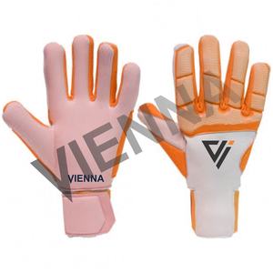 Gants de gardien de but en latex de qualité supérieure, protection des doigts, respirants, antidérapants, gants de gardien de but de football pour hommes, sangle de poignet réglable - Product Image 4
