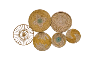 Assiettes suspendues à la main Saegrass à prix de gros bon marché - Product Image 6