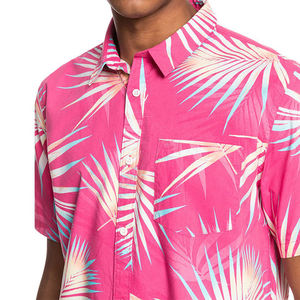 Vente en gros de chemises décontractées en flanelle de printemps pour hommes séchage rapide respirant à manches courtes surdimensionné de haute qualité - Product Image 5