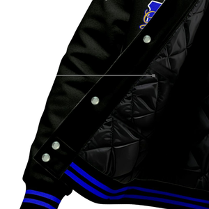 Sigma Gamma Rho 1922 Caniche Inspirado Letterman Chaqueta Royal Blue SGRho Greek Varsity Heritage Apparel - Product Image 4
