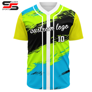 Wholesale Customized Style Men's Youth Baseball Jerseys Breathable Plus Size Printed Personalized Custom <b>Stitched</b> Logo - Product Image 4