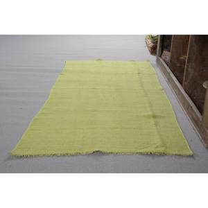 Tapis Turc Vintage Moderne 2.9 X 6.3ft Grande Surface Classique Rectangle Motif Abstrait Vert Laine Latex Support Modèle Tapis de Chambre - Product Image 3