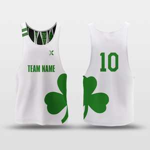 <span class=keywords><strong>Maillot</strong></span> de basket-ball réversible personnalisé pour les fans de sport des <span class=keywords><strong>Celtics</strong></span>, séchage rapide - Product Image 4