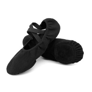 Zapatos de Ballet para mujer, zapatillas de baile de lona para niñas, suela dividida, gimnasia, Yoga, zapatos de baile, zapatos para niños y adultos - Product Image 2