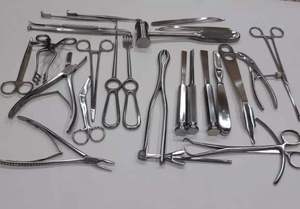 ASTRIN-Set de cirugía ortopédica básica, kit de instrumentos quirúrgicos de acero inoxidable, manual, reutilizable, esterilizable, CE, 25 uds. - Product Image 2