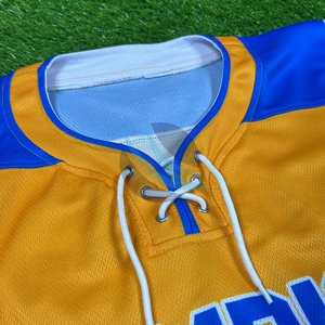 Jersey de hockey sobre hielo personalizable avanzado tejido transpirable con rendimiento duradero diseñado para máxima comodidad y uso - Product Image 4