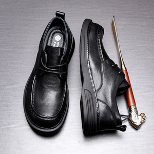 Zapatos Casuales Ligeros con Plantilla Absorbente de Sudor y Estructura Flexible, Zapatos Diarios para Hombre, Zapatos de Cuero - Product Image 3