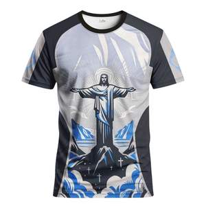 Nouvelle saison, vêtements de sport à séchage rapide, tissu 100% polyester, maillot de football à col rond avec nom et numéro personnalisés - Product Image 1