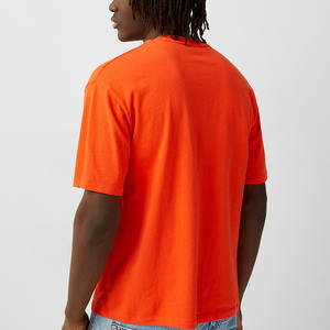 Camisetas cómodas y ligeras de calidad para hombre, camisetas de algodón liso 2024, Camiseta de algodón con cuello redondo para hombre - Product Image 3