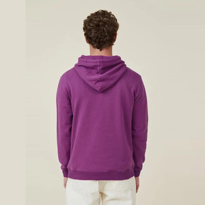 เสื้อสวมหัวสไตล์แฟชั่นใหม่สำหรับฤดูหนาวผ้าคอตตอน100% 380กรัมเทรนด์เสื้อผ้าผู้ชายแบบเรียบง่าย - Product Image 2