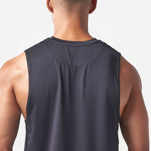 มาใหม่ที่กําหนดเองทําเสื้อกล้ามผู้ชายที่ขายดีที่สุด / เสื้อกล้ามผู้ชายคุณภาพระดับพรีเมียมที่สะดวกสบายและแห้งเร็ว - Product Image 5