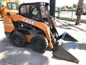 รถตักล้อยางขนาดเล็ก CASE SV185B 12 ตัน พร้อมบุ้งกี๋ดันดินสำหรับงานก่อสร้าง - Product Image 5