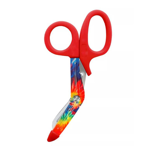 Ciseaux à poignée en plastique, ciseaux de pansement, fournitures médicales, ciseaux de chirurgie EMT par ZACHARY INDUSTRIES - Product Image 1