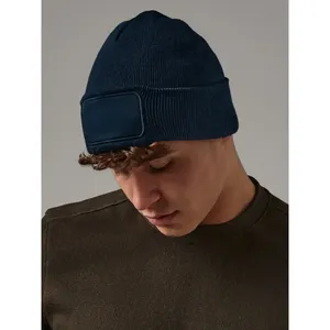 Sustainable Promotional Beanie with Recycled Original Patch Eco-Friendly <b>Hats</b> & Caps - Product Image 1