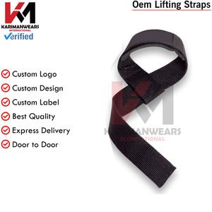 สายรัดยกของสำหรับยิมอุปกรณ์ฝึกแบบ deadlift สำหรับงานหนักสายรัดข้อมือออกแบบได้ตามต้องการ - Product Image 4