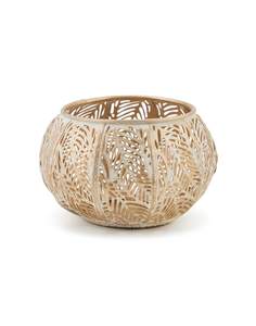 Luminous Glow Tea Light Holder Disponible en un diseño y tamaño elegantes para crear un ambiente cálido y acogedor. - Product Image 2