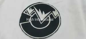Custom 100% Embroidered Patches Sew Iron-on for Clothing Fabric <b>Material</b> - Product Image 2