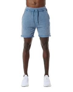 Personnalisé Vintage Lavage Sweat Short Pantalon Hommes Blanc Streetwear Jogging Lavé À L'acide Shorts De Sport - Product Image 6